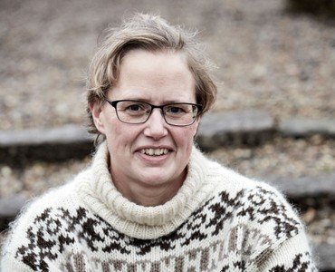 Gravermedhjælper Annette Frandsen